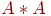 A*A